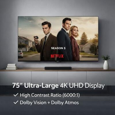 75 Inch Android TV
